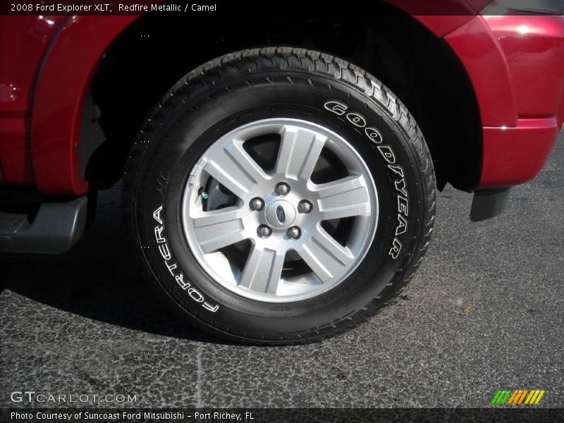 Redfire Metallic / Camel 2008 Ford Explorer XLT
