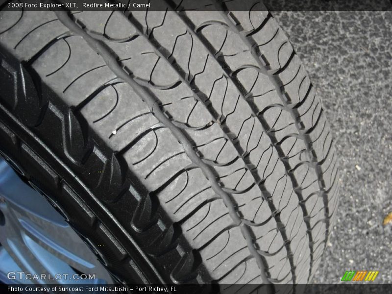 Redfire Metallic / Camel 2008 Ford Explorer XLT