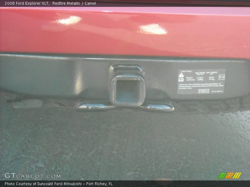 Redfire Metallic / Camel 2008 Ford Explorer XLT