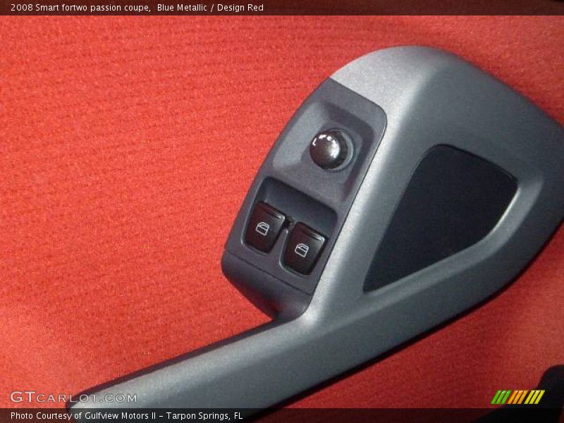 Blue Metallic / Design Red 2008 Smart fortwo passion coupe