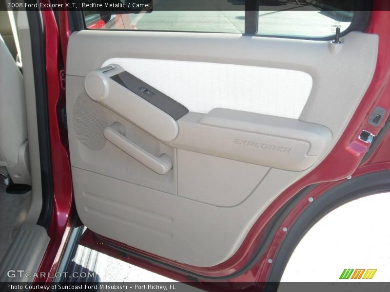 Redfire Metallic / Camel 2008 Ford Explorer XLT