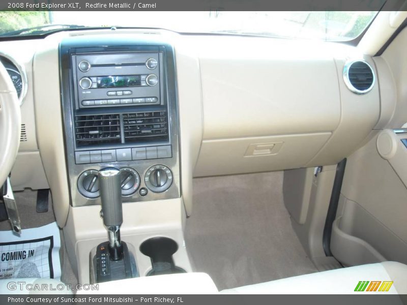 Redfire Metallic / Camel 2008 Ford Explorer XLT