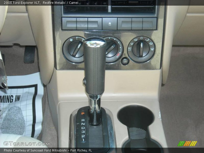 Redfire Metallic / Camel 2008 Ford Explorer XLT
