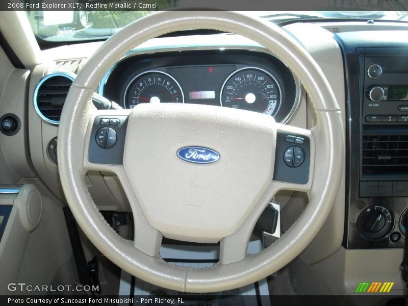 Redfire Metallic / Camel 2008 Ford Explorer XLT