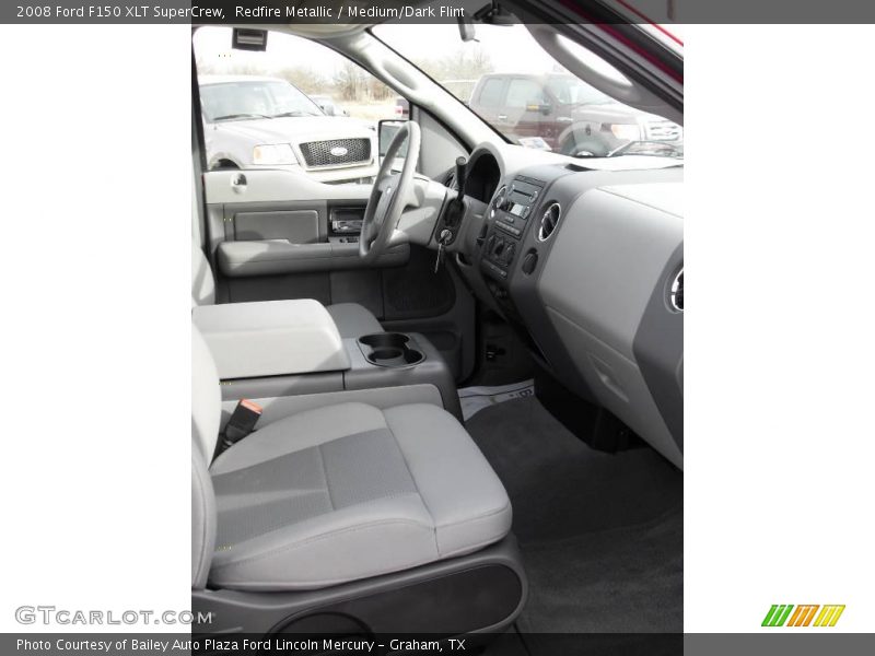 Redfire Metallic / Medium/Dark Flint 2008 Ford F150 XLT SuperCrew