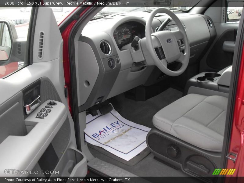 Redfire Metallic / Medium/Dark Flint 2008 Ford F150 XLT SuperCrew