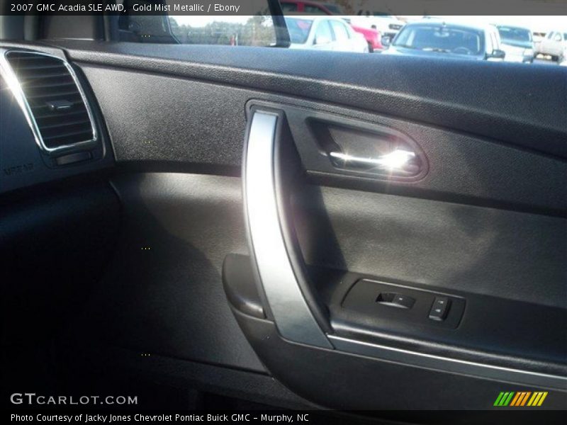 Gold Mist Metallic / Ebony 2007 GMC Acadia SLE AWD