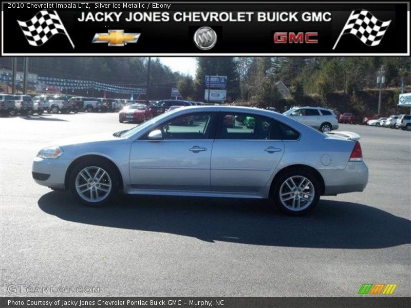 Silver Ice Metallic / Ebony 2010 Chevrolet Impala LTZ