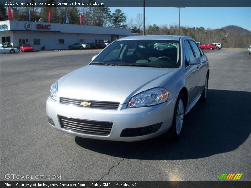 Silver Ice Metallic / Ebony 2010 Chevrolet Impala LTZ