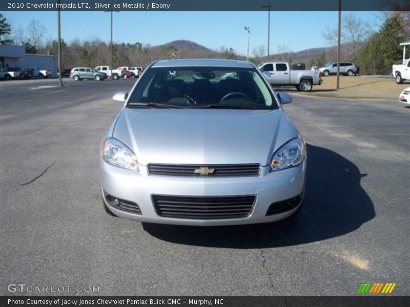 Silver Ice Metallic / Ebony 2010 Chevrolet Impala LTZ