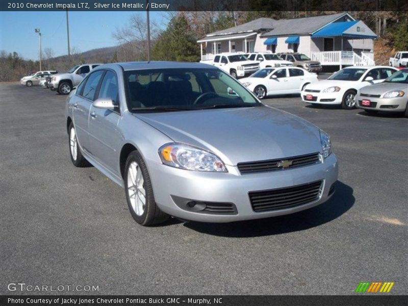 Silver Ice Metallic / Ebony 2010 Chevrolet Impala LTZ