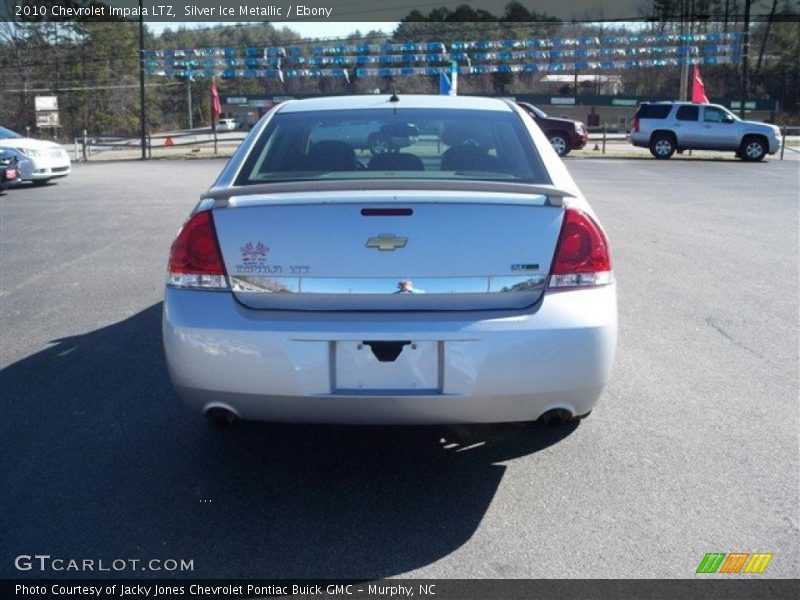 Silver Ice Metallic / Ebony 2010 Chevrolet Impala LTZ
