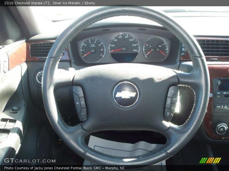 Silver Ice Metallic / Ebony 2010 Chevrolet Impala LTZ
