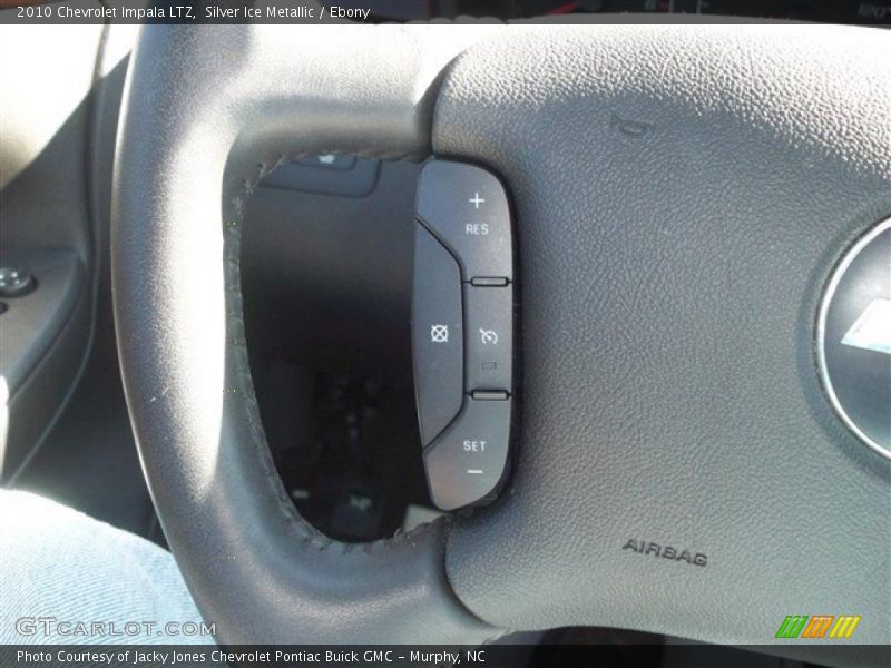 Silver Ice Metallic / Ebony 2010 Chevrolet Impala LTZ