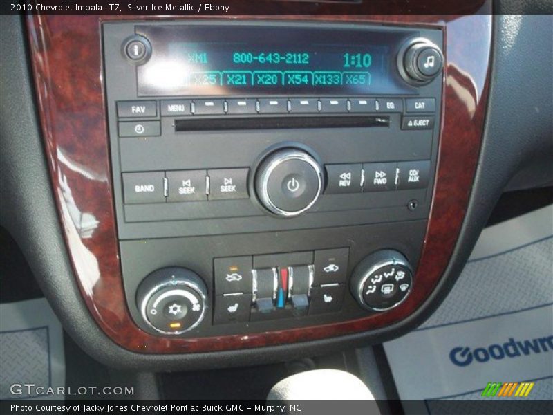 Silver Ice Metallic / Ebony 2010 Chevrolet Impala LTZ