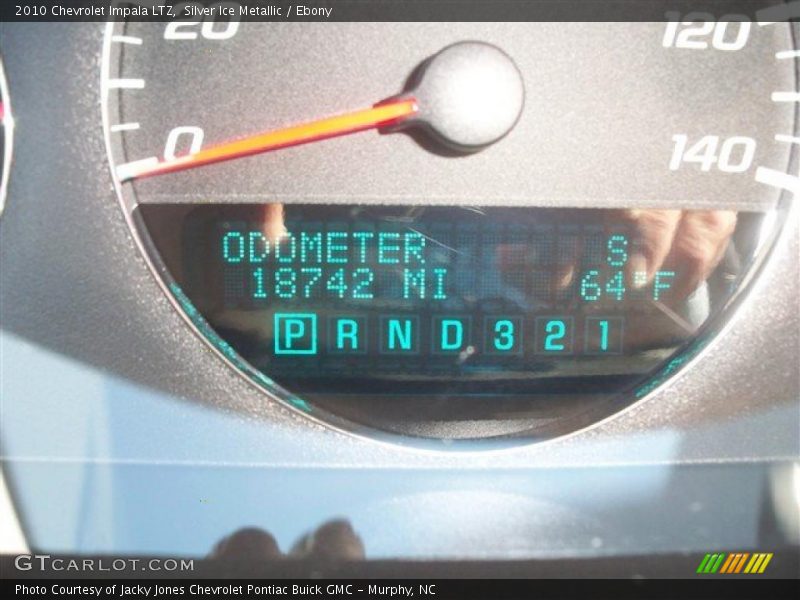 Silver Ice Metallic / Ebony 2010 Chevrolet Impala LTZ
