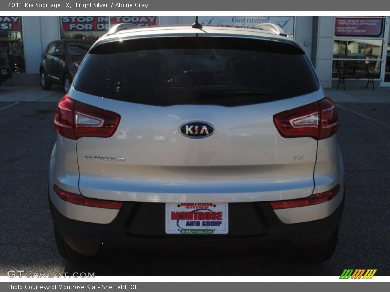 Bright Silver / Alpine Gray 2011 Kia Sportage EX