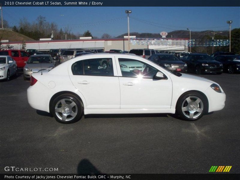 Summit White / Ebony 2010 Chevrolet Cobalt LT Sedan