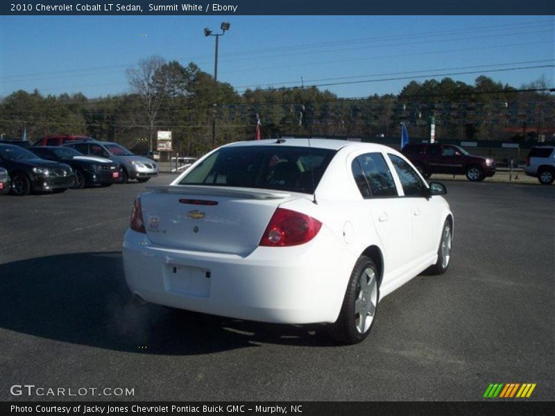 Summit White / Ebony 2010 Chevrolet Cobalt LT Sedan