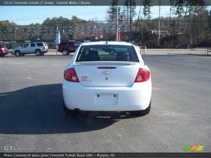 Summit White / Ebony 2010 Chevrolet Cobalt LT Sedan