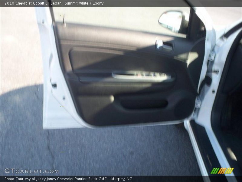 Summit White / Ebony 2010 Chevrolet Cobalt LT Sedan