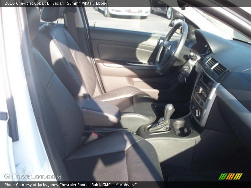 Summit White / Ebony 2010 Chevrolet Cobalt LT Sedan