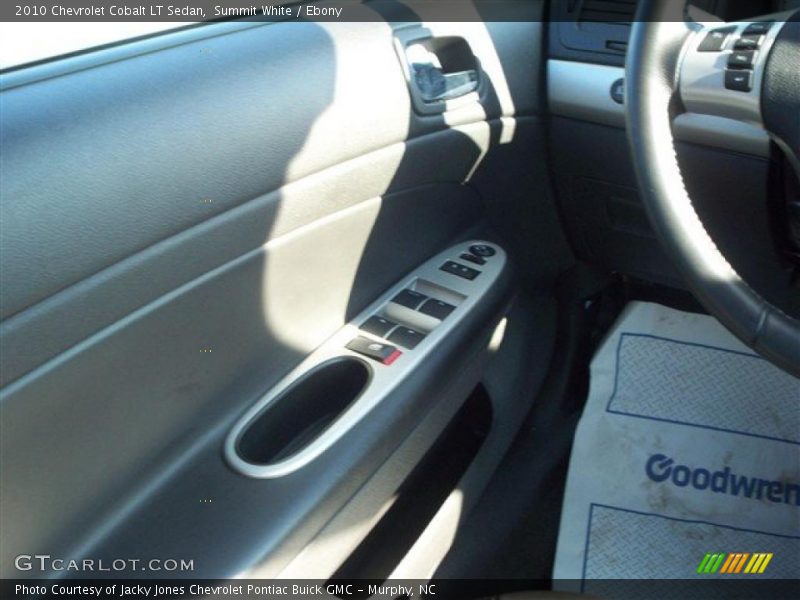 Summit White / Ebony 2010 Chevrolet Cobalt LT Sedan