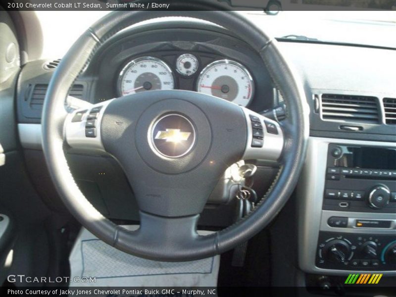 Summit White / Ebony 2010 Chevrolet Cobalt LT Sedan