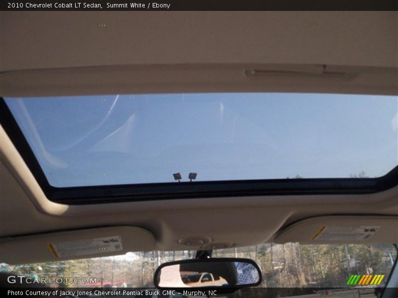 Summit White / Ebony 2010 Chevrolet Cobalt LT Sedan