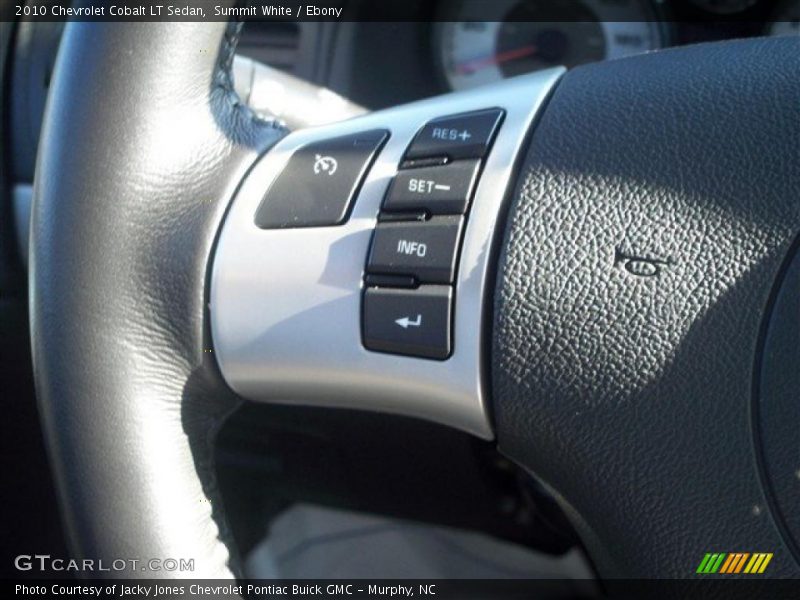Summit White / Ebony 2010 Chevrolet Cobalt LT Sedan