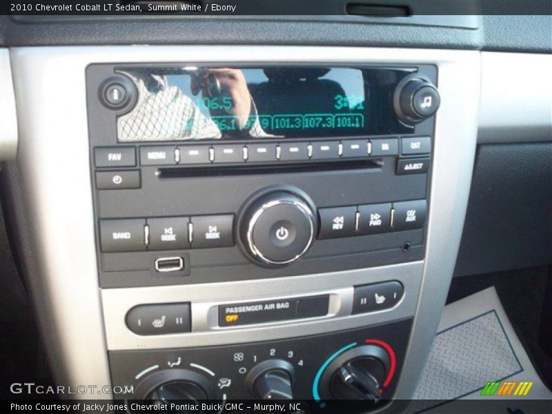 Summit White / Ebony 2010 Chevrolet Cobalt LT Sedan