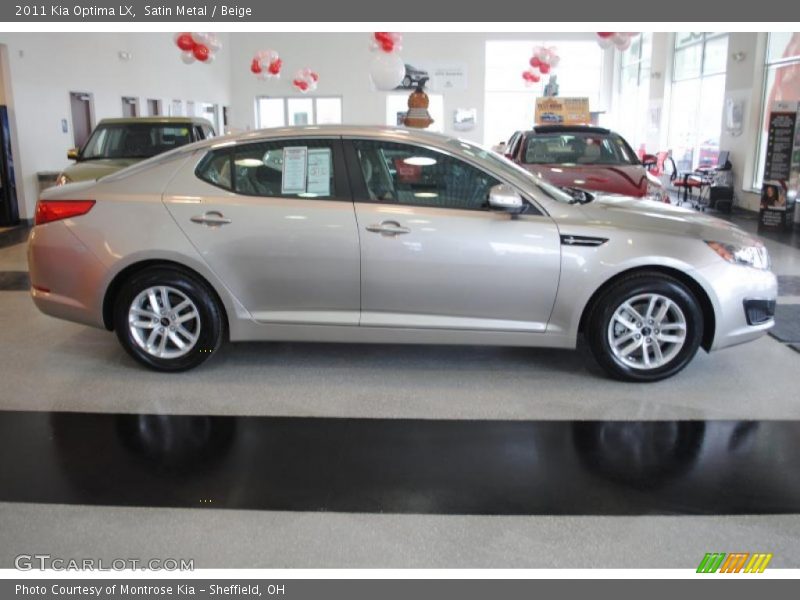 Satin Metal / Beige 2011 Kia Optima LX