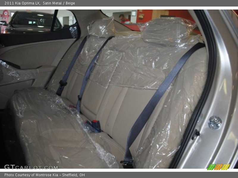 Satin Metal / Beige 2011 Kia Optima LX