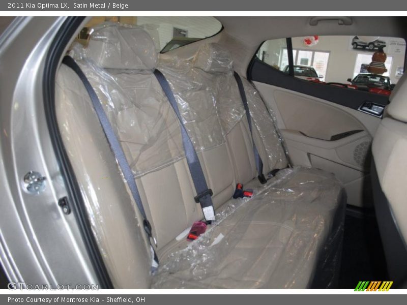 Satin Metal / Beige 2011 Kia Optima LX