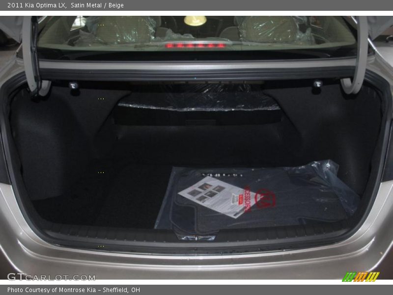 Satin Metal / Beige 2011 Kia Optima LX