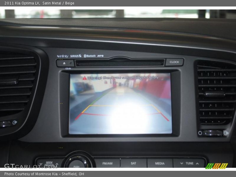 Satin Metal / Beige 2011 Kia Optima LX