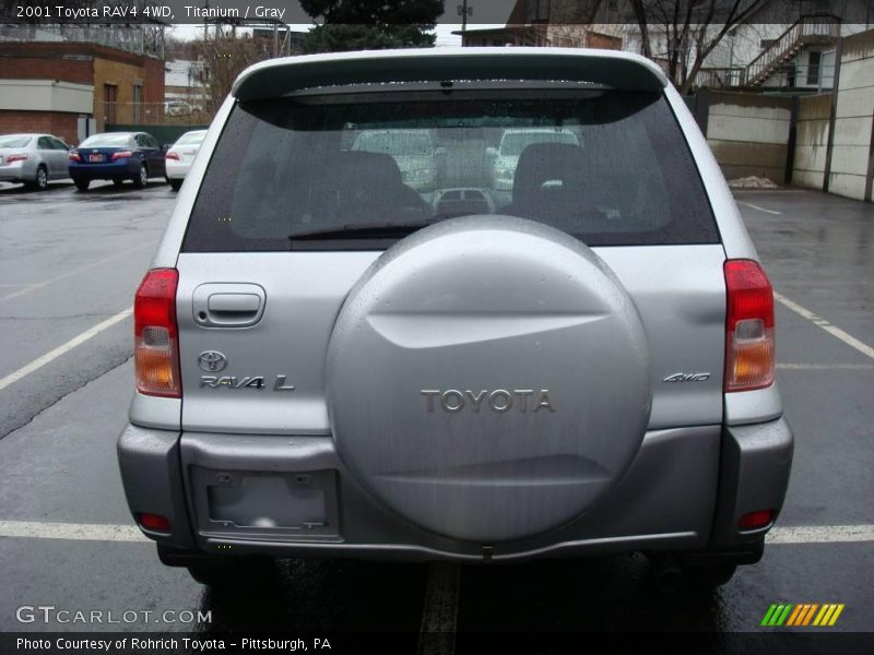Titanium / Gray 2001 Toyota RAV4 4WD