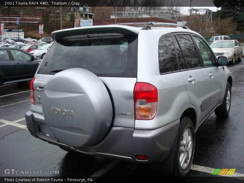 Titanium / Gray 2001 Toyota RAV4 4WD