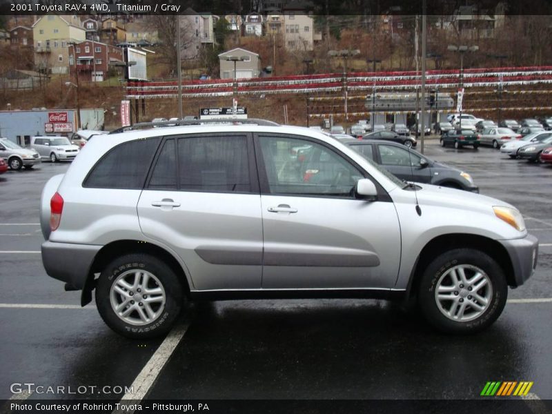 Titanium / Gray 2001 Toyota RAV4 4WD