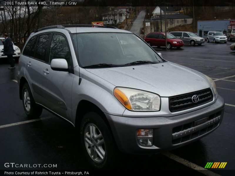 Titanium / Gray 2001 Toyota RAV4 4WD