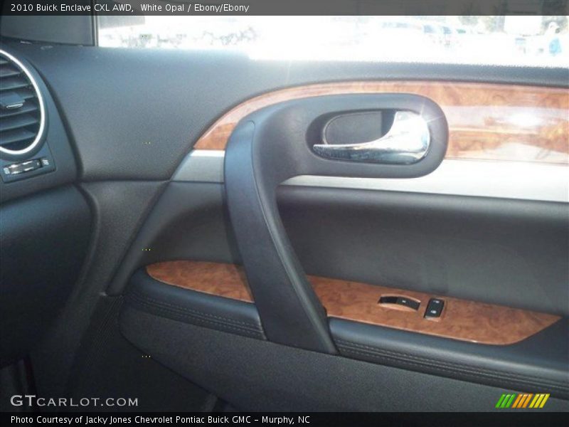 White Opal / Ebony/Ebony 2010 Buick Enclave CXL AWD