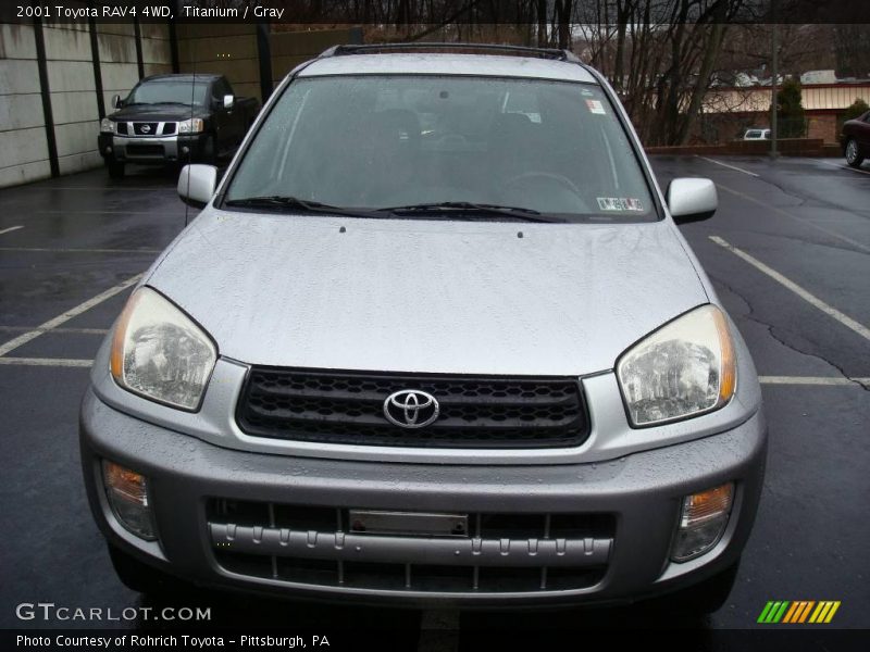 Titanium / Gray 2001 Toyota RAV4 4WD