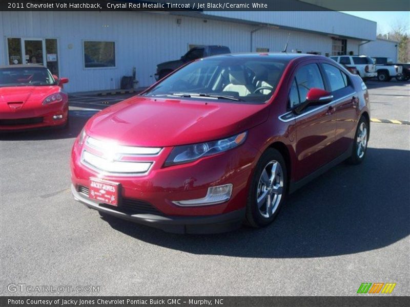 Crystal Red Metallic Tintcoat / Jet Black/Ceramic White 2011 Chevrolet Volt Hatchback