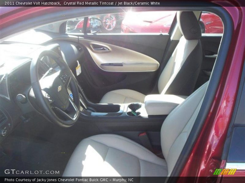  2011 Volt Hatchback Jet Black/Ceramic White Interior