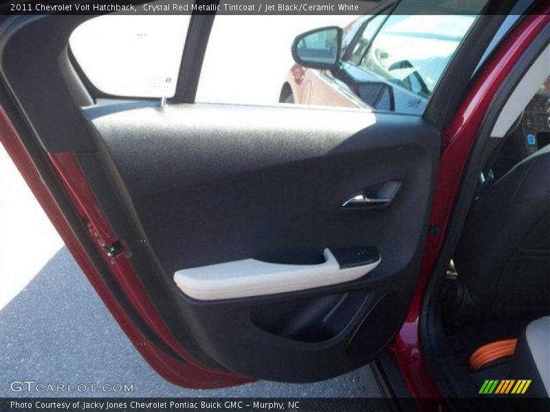 Crystal Red Metallic Tintcoat / Jet Black/Ceramic White 2011 Chevrolet Volt Hatchback