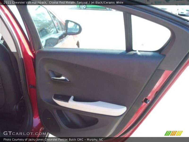 Crystal Red Metallic Tintcoat / Jet Black/Ceramic White 2011 Chevrolet Volt Hatchback
