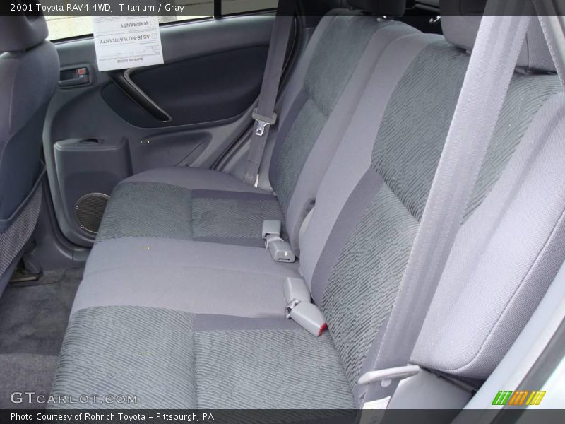 Titanium / Gray 2001 Toyota RAV4 4WD