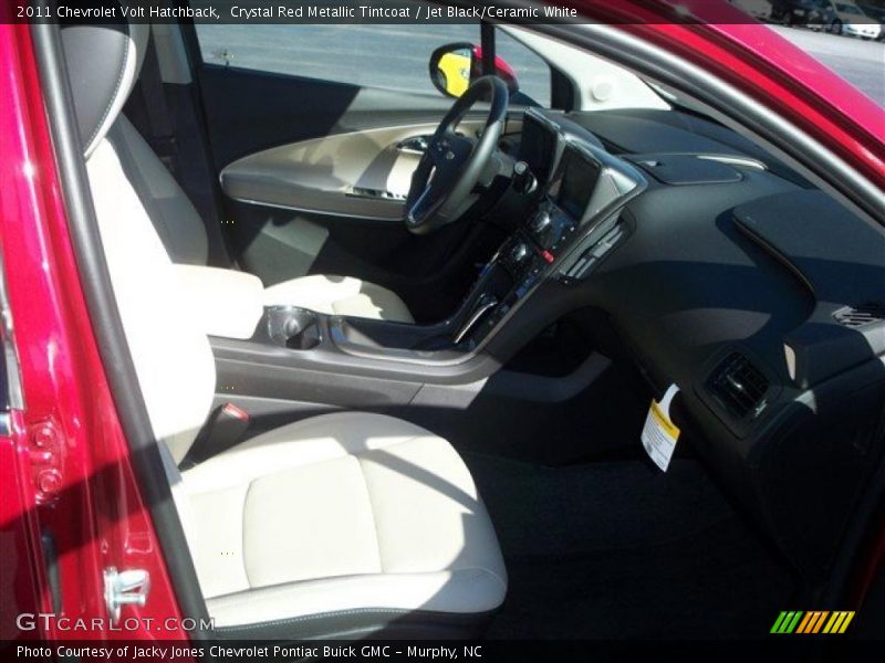 Crystal Red Metallic Tintcoat / Jet Black/Ceramic White 2011 Chevrolet Volt Hatchback