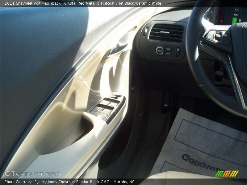Crystal Red Metallic Tintcoat / Jet Black/Ceramic White 2011 Chevrolet Volt Hatchback