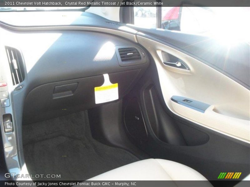 Crystal Red Metallic Tintcoat / Jet Black/Ceramic White 2011 Chevrolet Volt Hatchback